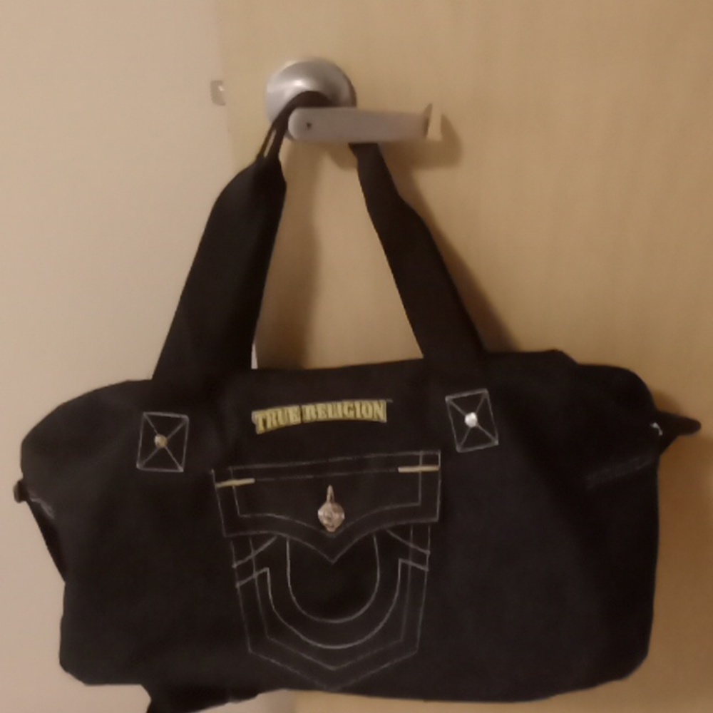 True Religion duffel bag